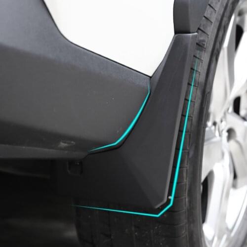Foal Burning Car Splasher Mudguard Mud Flaps Splash Guards Covers for toyota rav4 rav 4 2020 2019 Parts Accessories