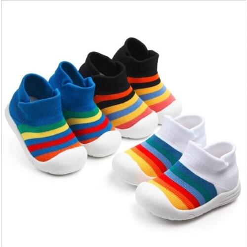 2021 Spring Autumn Baby Shoes Soft Bottom Girls Boys Casual Mesh Shoes Breathable Non-slip Infant First Walkers Kids Sport Shoes
