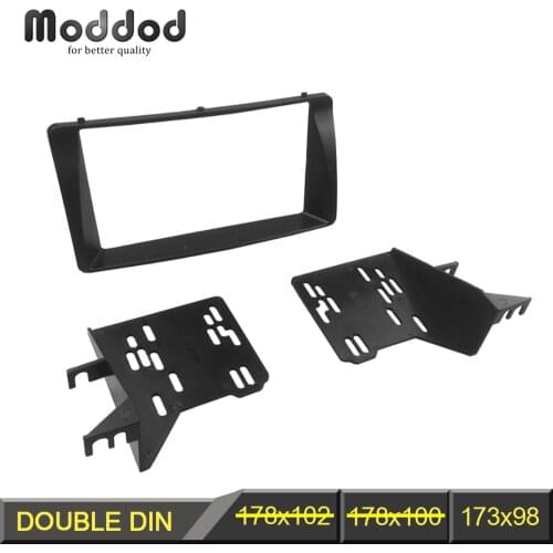 Radio Fascia With Brackets for TOYOTA Corolla Radio CD Stereo Panel Dash Mount Installation Trim Kit Frame Facia