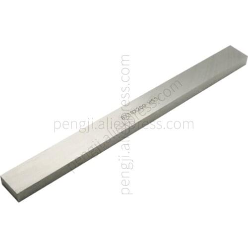 HSS CNC Lathe Tool Bit 8mm x 18mm x 200mm, Square Lathe Turning Tool Blanks, High Speed Steel Rectangular Fly Cutter Mill Blank