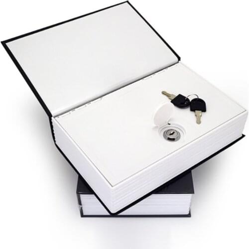 Simulation Dictionary Book Saftety Box Hidden Safety Lock Insurance Key Money Jewelry Cabinet Small Size Book Case Storage Box