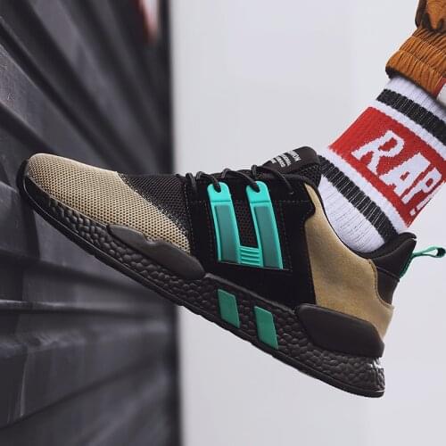 2021 Men Damping Training Running Casual Tennis Shoes Outdoor Sport Shoes Male Breathable Fashion Student Shoes Men Sneakers