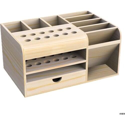 Tool Holder Wooden Table Supplies for store Tools Small Items Storage Box