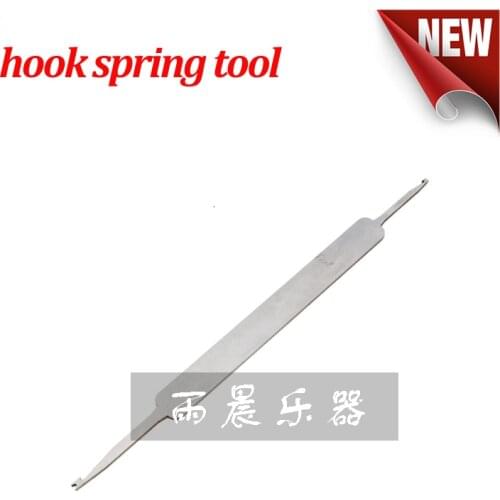 Share Rain 1 piece debug hook spring tool pin Saxophone woodwind spring force adjust hook tool