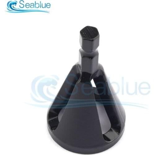 Hexagonal Three-slot Chamfering Tool Except For Corner Grinding And Trimming Rusty Screw Grinding Electric Drill Chamfering Tool