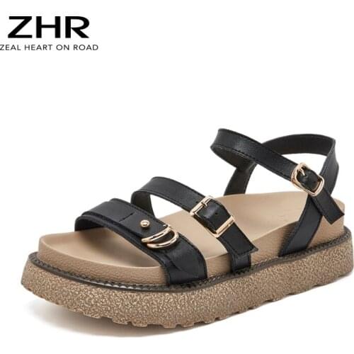 ZHR Women's Shoes With A Strap