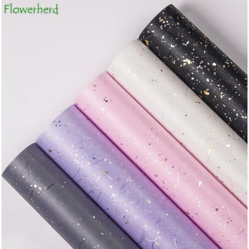10pcs Sequin Craft Paper Wine Clothing Packing Floral Flower Wrapping Paper Gift Packaging Scrapbook Paper Tissue Paper