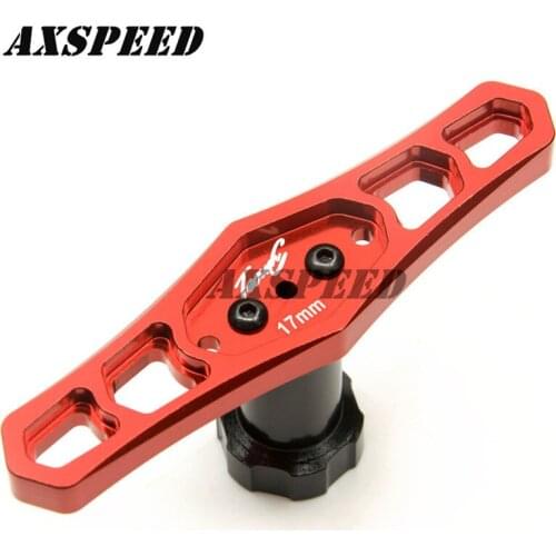 17mm Hex Nuts Sleeve Wheel Tyre Hub Disassemble Tool Red for HSP HPI RC 1/8 Cars