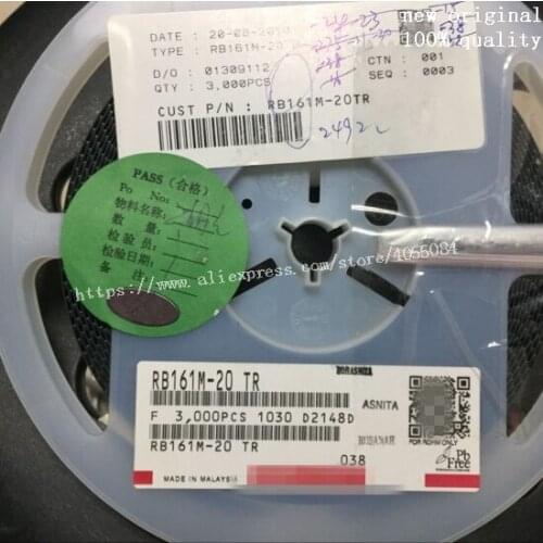 20PCS RB161M-20-TR BA4558RF-E2 HT48C50-100X 74HC08PW 74HC08 RB161M-20 RB161M A4558RF BA4558 HT48C50 74HCT08D new