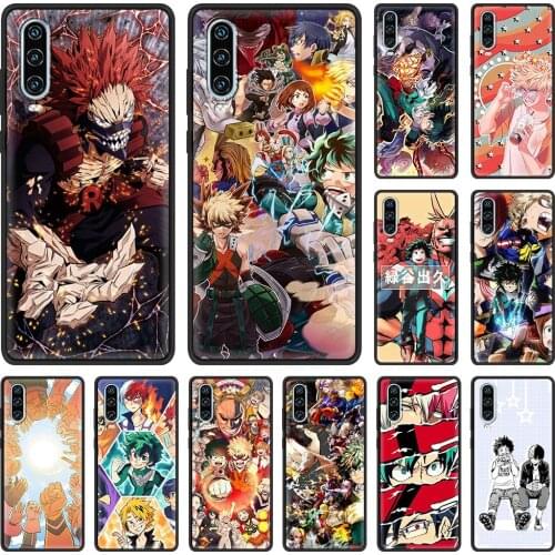 My Hero Academy Phone Case Cover For Huawei P30 Pro P40 Lite E P Smart Z Y6 Y7 2019 Silicone Soft TPU Shockproof Shell Fundas