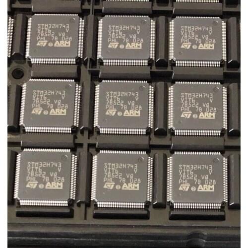 1-5PCS/ STM32H743 VIT6 STM32H743VIT6 LQFP100 nowy oryginał