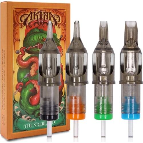 Tattoo Cartridge Needle 20PCS RL/M1/RM/RS Professional Disposable Semi-Permanent Eyebrow Makeup Needles For Tattoo Machine Pen