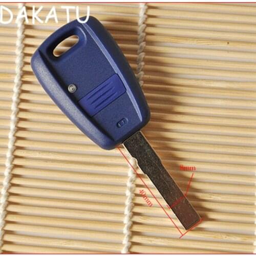 DAKATU 1 Button Remote Key Fob Shell For Fiat Punto Doblo Bravo Blank Replacement Cover Uncut SIP22 Blade