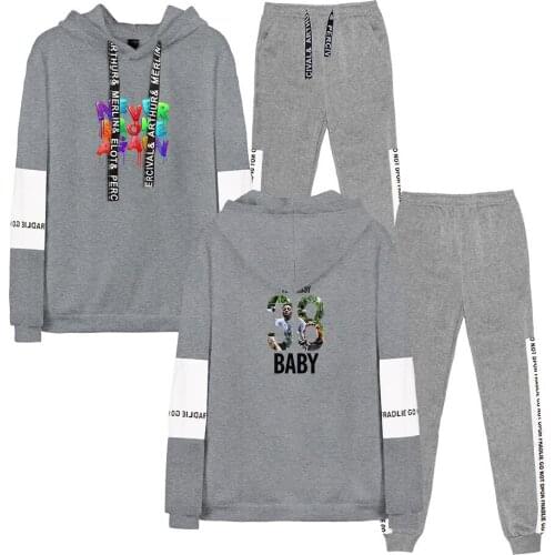 Hot Youngboy Never Broke Again 2PCS Suit Hoodies Sweatpants Sets Harajuku Cotton Hip Hop Youngboy Hoodies Clothes