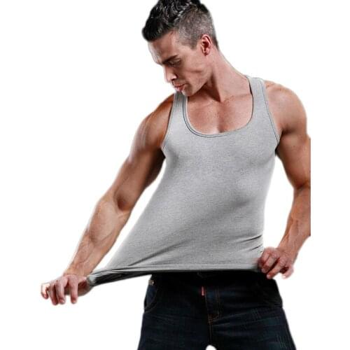 Summer Men Clothing Tank Tops Man Undershirts Casual Fitness Bodybuilding Vest Tops