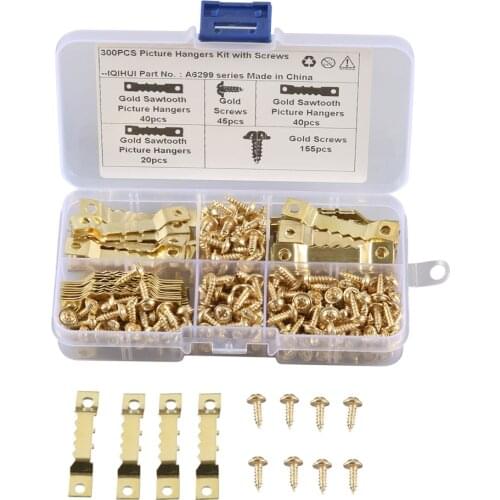 Invisible Wall Mounted Painting Picture Frame Hanger Hanging Photo Wall Oil Painting Mirror Saw Tooth Hooks for Hard Wood Solid