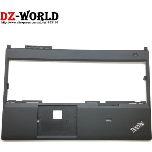New Original for Lenovo ThinkPad T540P W540 W541 Keyboard Bezel Palmrest Cover without Touchpad with Fingerprint Hole 04X5550