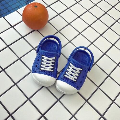 2021 New Style Childrens Colorful Sandals And Slippers Beach Hole Shoes Breathable Boys And Girls Summer босоніжки Kids