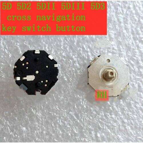 NEW 5D3 Button For Canon 5D Mark III Switch 5D III 5D 5DII Joystick Cross Navigation 5D2 Key SLR Camera Repair Part