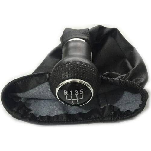 NEW 5 SPEED GEAR Shift KNOB WITH LEATHER BOOT For VW GOLF 3 MK3 VENTO 1992 1993 1997 1995 1996 1997 1998 T4