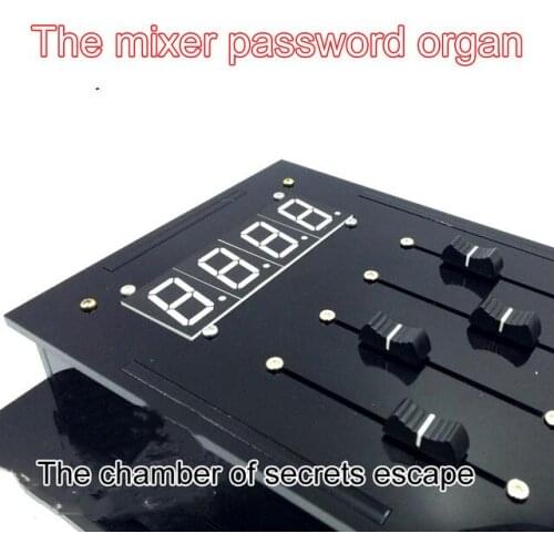 Real secret room escape props mixer password finished product organs organ of escape