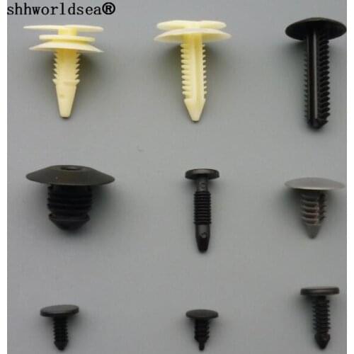 Shhworldsea Auto Fastener Vehicle Car Bumper Clips Retainer Fastener Rivet Door Panel Fender Liner Universal Fit For All Car