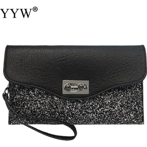 Pu Leather Shoulder Messenger Bag For Women Glitter Crossbody Bags 2019 Fashion Ladies Evening Culth Purses And Handbags Bolsas