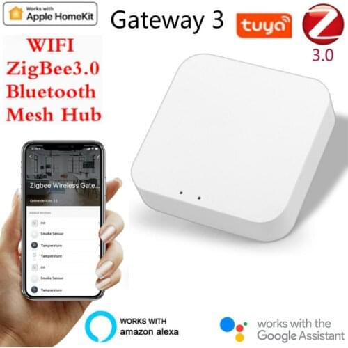 LW Life Smart Multi-Mode Gateway ZigBee WIFI Bluetooth Mesh Hub Smart Home Hub Work With Mi Home APP Apple Homekit Smart Home
