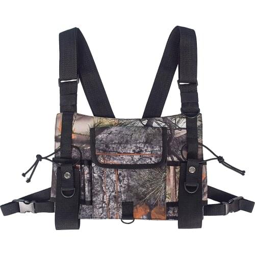 Military tactical vest high visible reflection radio harness chest chest outdoor clothing hunting vest