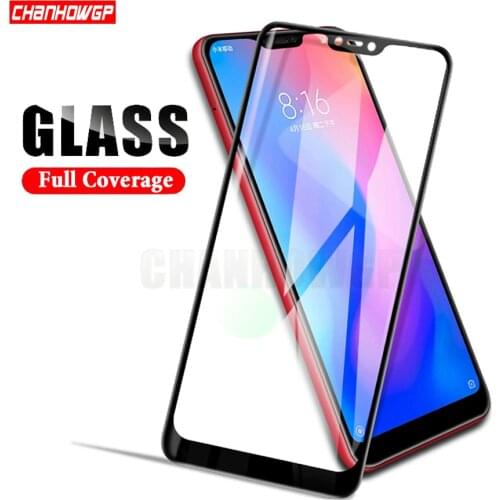 9H Full Cover Tempered Glass For Xiaomi Mi A2 Lite MiA2 mia2 Screen Protector For Xiaomi Mi A2 Lite xiaomia2 Protective Film