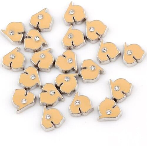 F566 Alloy USA State Map Floating Charms For Glass Memory Locket 9*8mm