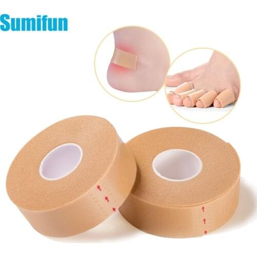 5pcs Bandage Medical Rubber Plaster Tape Self-adhesive Elastic Wrap Anti-wear Waterproof Heel Sticker Heel Foot Pad D2113