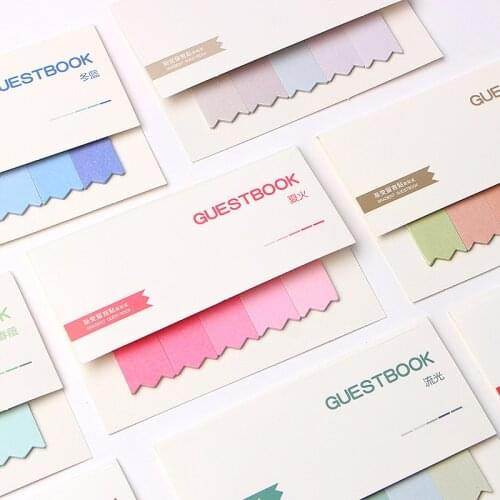 100 Pages Cute Kawaii Memo Pad Sticky Notes Stationery Sticker Index Posted It Planner Bookmark Notepads Office School Supplies