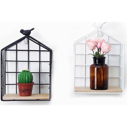 Household Wall Decor Display Racks Hanging Figurines Crafts Storage Racks Multi-functional Kitchen Bathroom Storage Racks