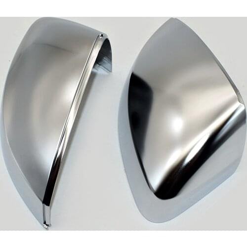 Car Mirror Cover For Audi A3 S3 8v 2013- 2018 Matte Chrome Silver Rearview Mirror Cover Protection Cap Car Styling