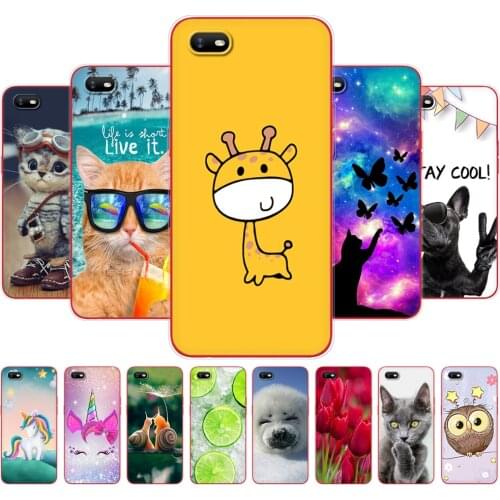 For OPPO A1K Case 6.1" Soft touch Silicon TPU Back For oppo A1K CPH1923 Phone back Cover Bumper mobie Bag marble flower rose