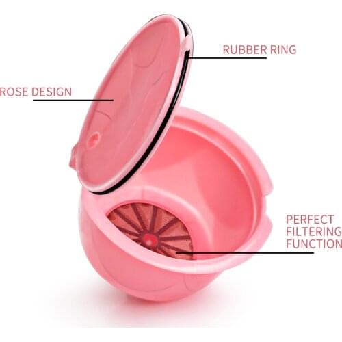 Hot Plastic Reusable Refillable Coffee Filter Capsule Cup For Dolce Gusto Machines Coffee Machine Accessories Kitchen Tools
