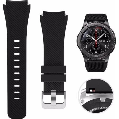 Silicone Wrist Strap for Samsung Galaxy Watch3 45mm Smart Watch Bands For Galaxy Watch 3 41mm Replacement Bracelet Accessories