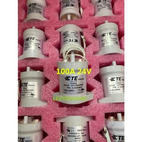 TE LEV100A5ANG 9-1618389-8 100A 24V high voltage DC relay contactor