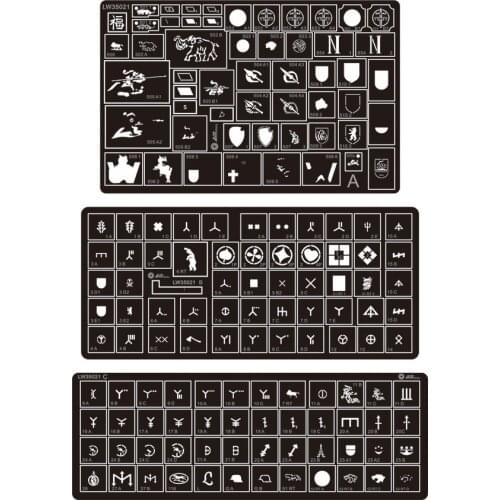 1/35 WWII German Wehrmacht Panzer Units & Heavy Battalions 1 Set Military Models Accessory Coloring Tools