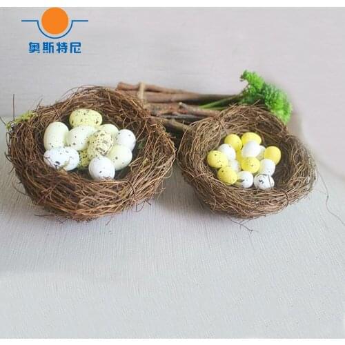 20pcs artificial birds nest made by froth