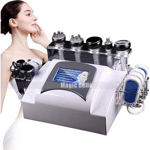 9 In 1 Laser+ Cavitation+RF+Vacuum/ RF 40K Cavitation Vacuum Slimming Body Weight Loss Machine