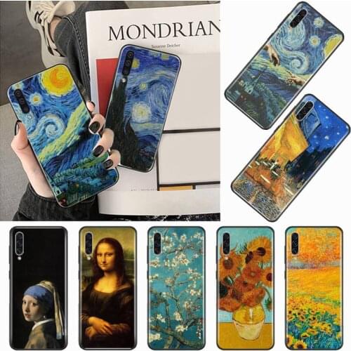 Great Van Gogh painting art Phone Case For Samsung galaxy S 7 8 9 10 20 edge A 6 10 20 30 50 51 70 note 10 plus
