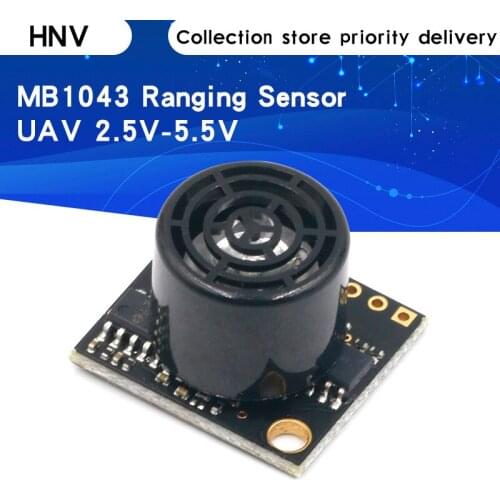 UAV Ranging/Miniature Ultrasound Ranging Sensor/MB1043 Ranging Sensor/UAV Obstacle Avoidance/2.5-5.5V
