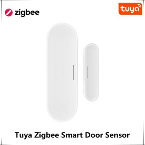 Tuya Zigbee Smart Home PIR Sensor Door Sensor Temperature and Humidity Sensor Home Automation Scene Security Alarm Kit