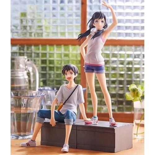 Anime Pop Up Parade Weathering With You Moriji Hodaka Amano Harina PVC Action Figure Toy Couple Adult Collection Model Doll Gift