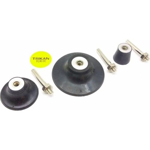 NEW 2pcs Self-locking polishing disc Back-up Pad for Roloc Sanding Disc 6mm shaft Changeable