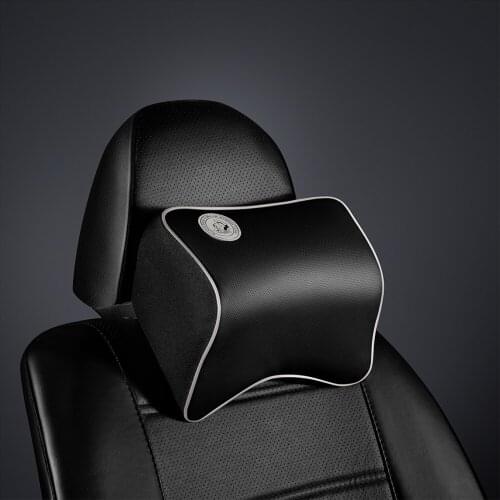 Car Headrest Pillow Car Interior Neck Guard Pillow Memory Cotton Car Styling For fiat punto 500 bravo freemont stilo panda linea