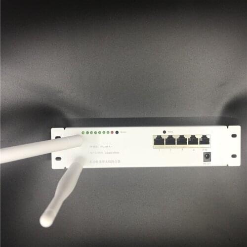 QE9- 5-poort draadloze router moederbord module custom schroef gat metalen shell breedband snelle thuis kit 2.4g wireless4