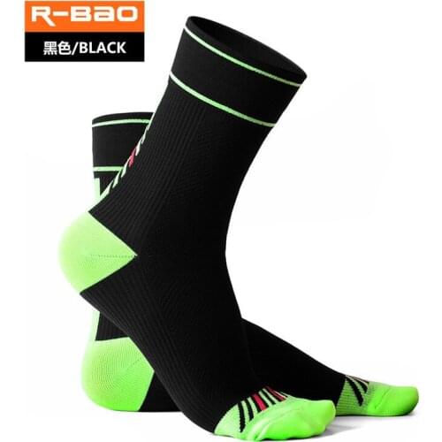 R-BAO New High Quality Professional Cycling Socks Breathable Road Bicycle Socks Outdoor Sports Racing Bike Compression Socks